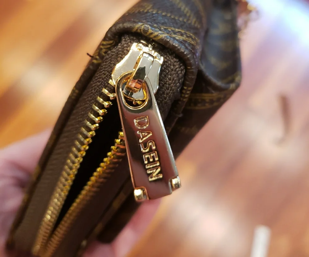 Zip Around Crossbody Wallet. Dasein Brand. Wristlet